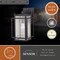 Vaxcel Hyde Park 1 Light Dusk to Dawn Bronze Mission Outdoor Wall Lantern Clear Glass T0467 - alternate 2